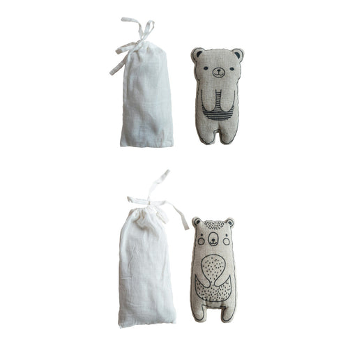 Microwaveable Hot/Cold Bear Neck Wrap - Needle and Grain