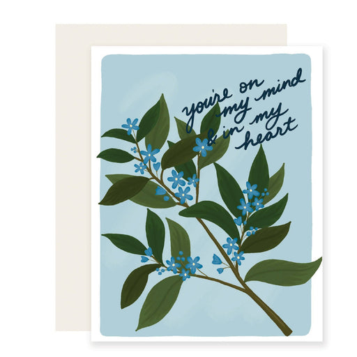 Mind & Heart | Floral Sympathy Card - Needle and Grain