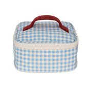 Mini Zip Cube - Gingham Sky - Needle and Grain