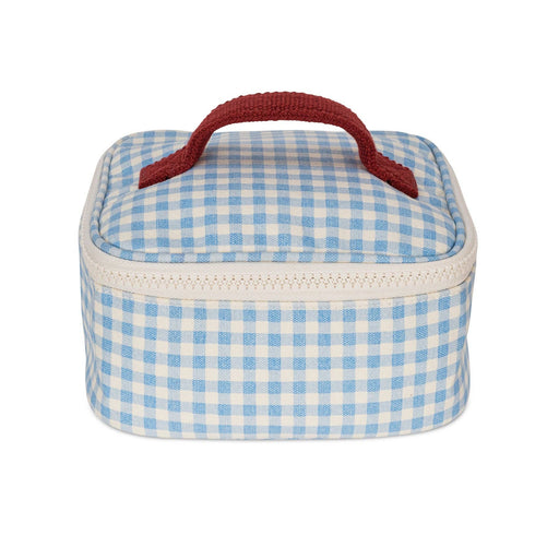 Mini Zip Cube - Gingham Sky - Needle and Grain