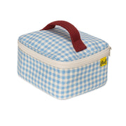 Mini Zip Cube - Gingham Sky - Needle and Grain