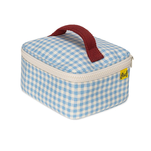 Mini Zip Cube - Gingham Sky - Needle and Grain