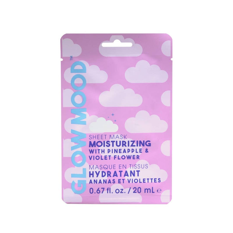 Moisturizing Sheet Mask with Pineapple & Violet Flower - Needle and Grain