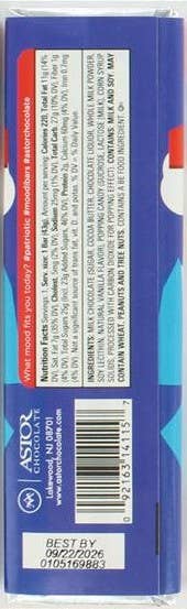 Moodibars PATRIOTIC Milk Popping Candy Bar 1.5oz - Needle and Grain