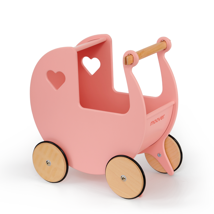 Pink Traditional Doll Stroller