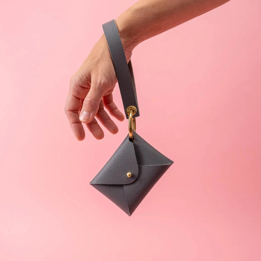 Mountain Gray Wallet & Wristlet Set - Needle and Grain