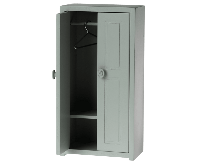 Mouse Closet in Soft Blue - Needle and Grain