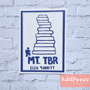Mt. TBR Vinyl Sticker - Needle and Grain