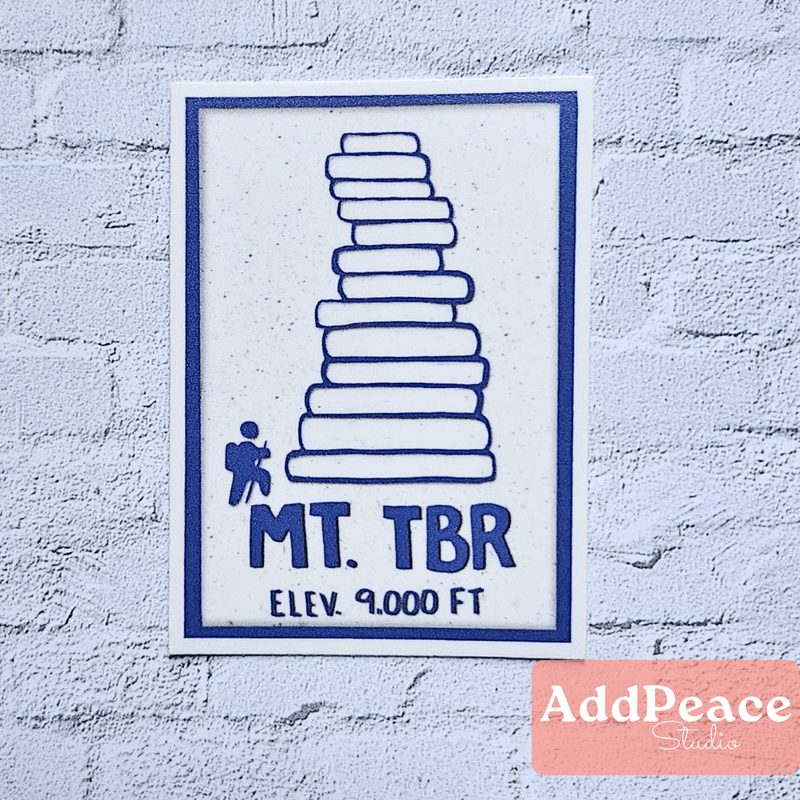 Mt. TBR Vinyl Sticker - Needle and Grain
