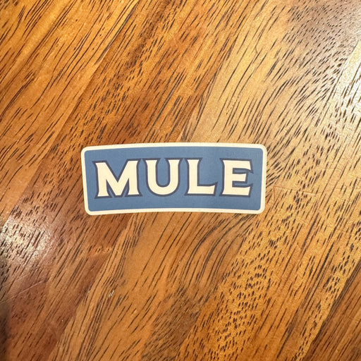 Mule Patch Sticker - Needle and Grain