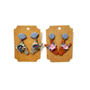 Mule Polymer Clay Earrings - Needle and Grain
