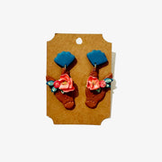 Mule Polymer Clay Earrings - Needle and Grain