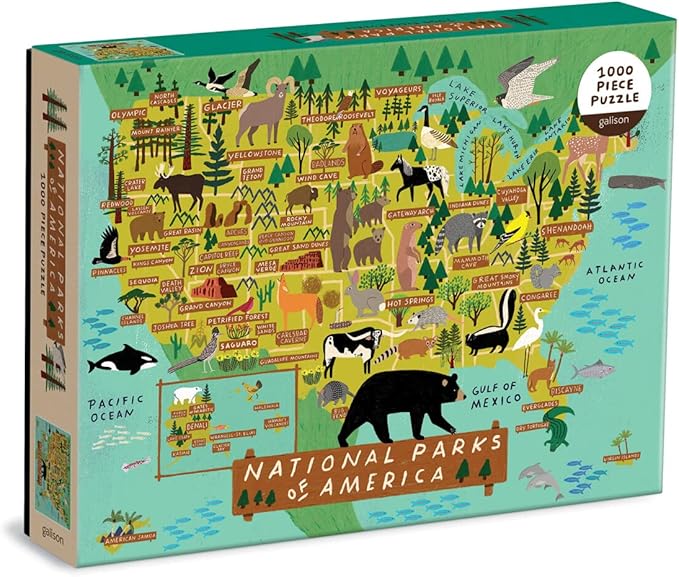 National Parks of America 1000 Piece Puzzle