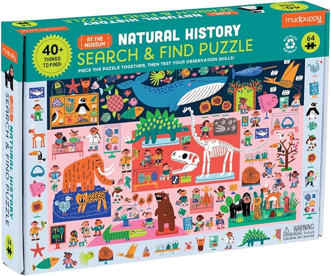 Natural History Search and Find Puzzle - Needle and Grain