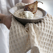 Natural Waffle Weave Tea Towel - Needle and Grain