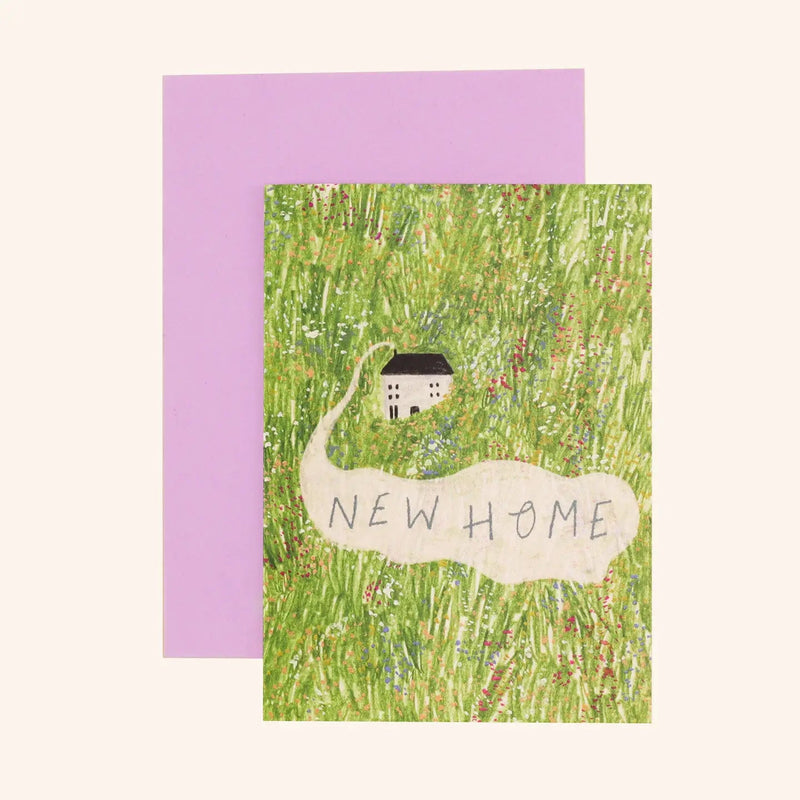 New Home Greeting Card - Needle and Grain