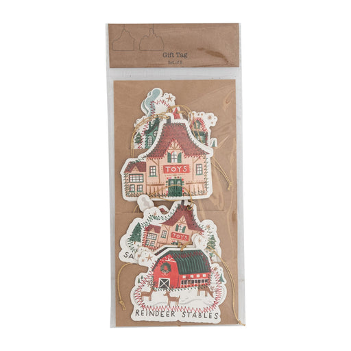 North Pole Paper Gift Tags - Needle and Grain