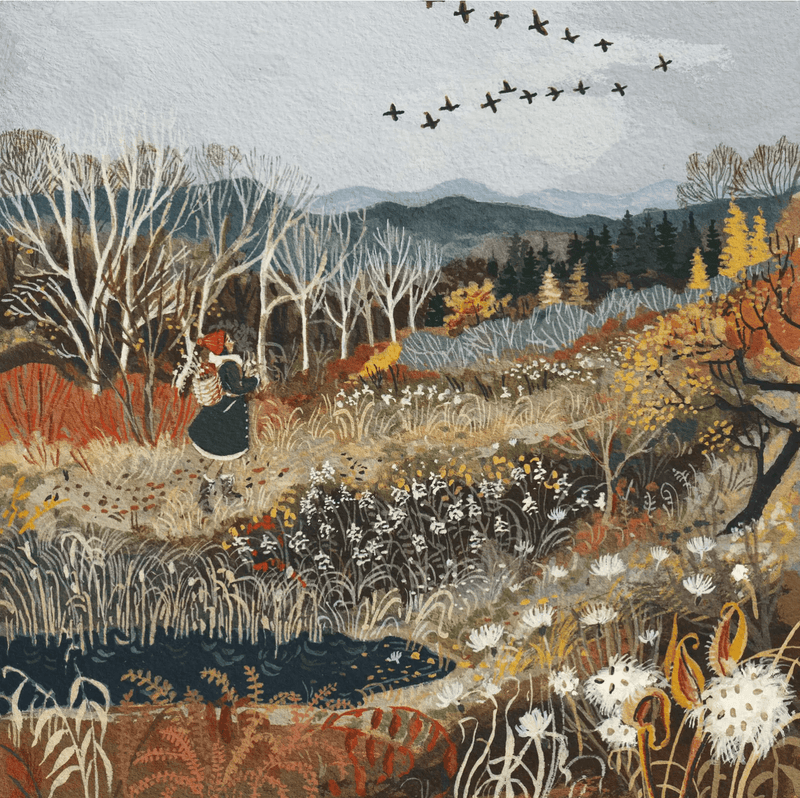 November Guest Art Print - Needle and Grain