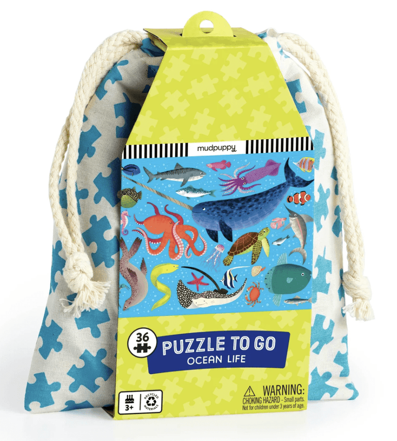 Ocean Life Puzzle To Go - Needle and Grain