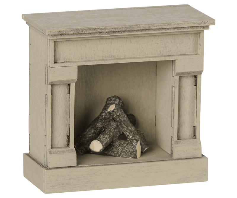 Off-White Fireplace - Mouse - Needle and Grain