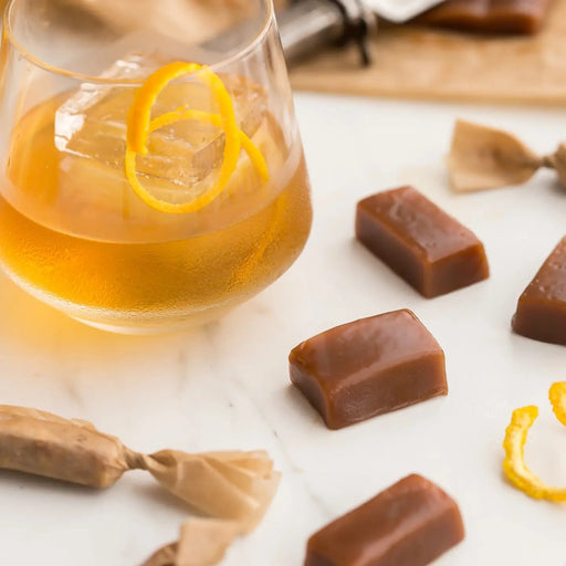 Old Fashioned Cocktail Caramel - 16 piece - Needle and Grain