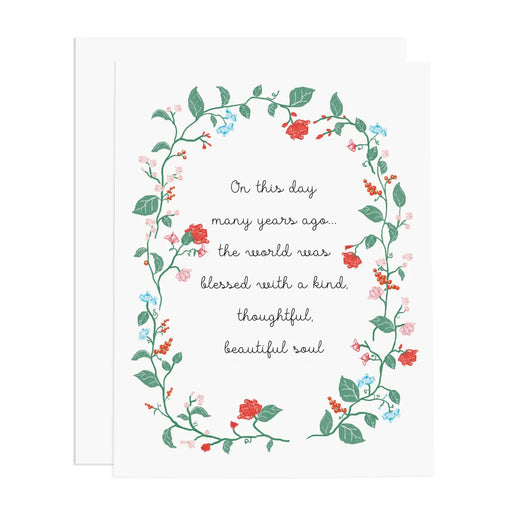 On This Day Greeting Card - Needle and Grain