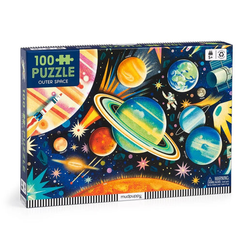 Outer Space 100 Piece Puzzle - Needle and Grain