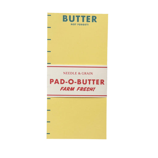 Pad - O - Butter Notepad - Needle and Grain