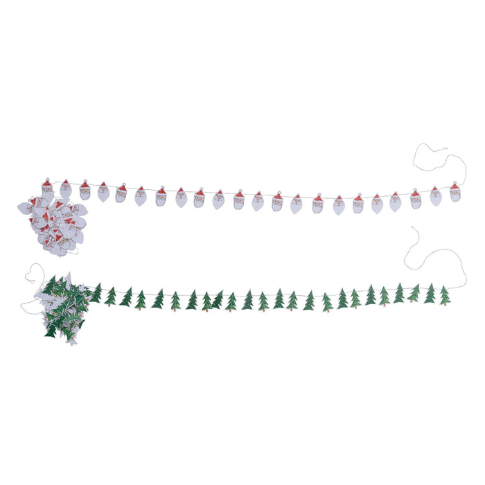 Paper Christmas Garland