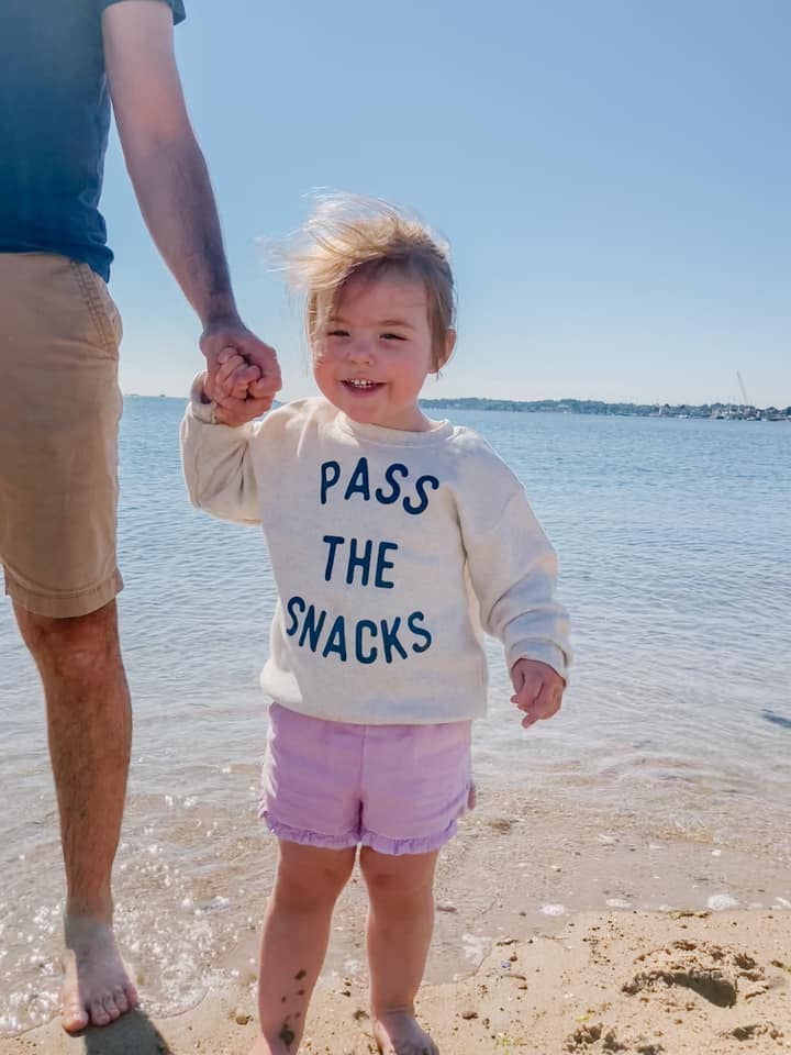 Pass the Snacks Kids' Sweatshirt - Needle and Grain
