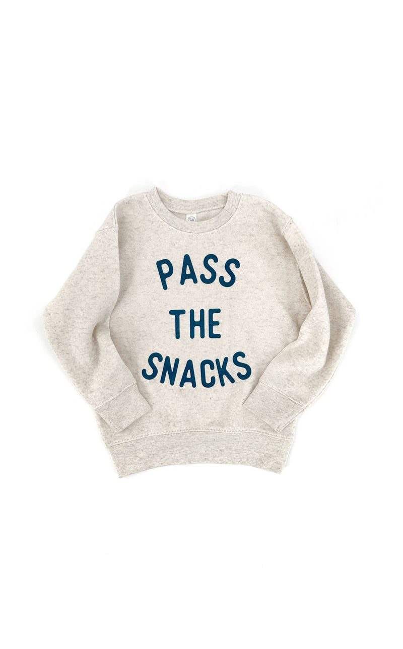 Pass the Snacks Kids' Sweatshirt - Needle and Grain