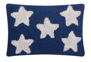 Patriotic Stars Hook Pillow - Needle and Grain