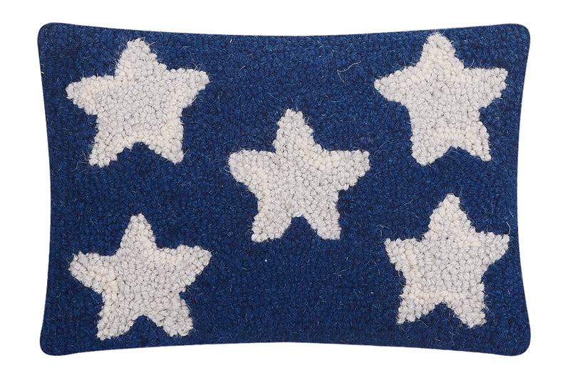 Patriotic Stars Hook Pillow - Needle and Grain
