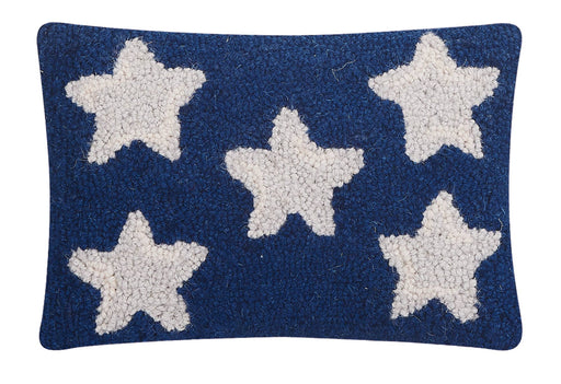 Patriotic Stars Hook Pillow - Needle and Grain