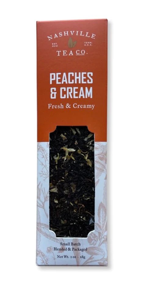 Peaches and Cream Tea - Needle and Grain