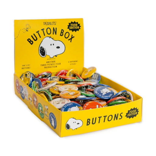 Peanuts® - Snoopy Button Box (Food Edition) - Needle and Grain