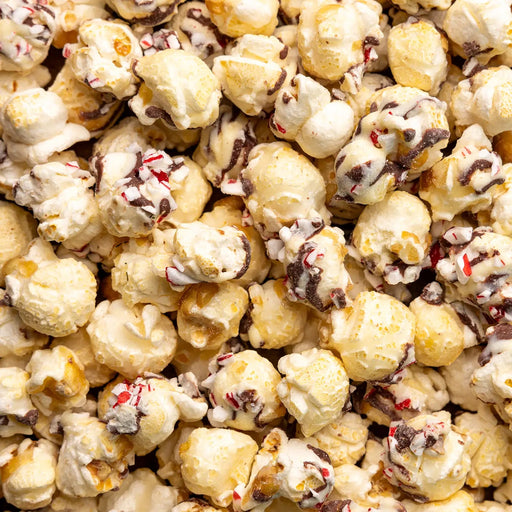 Peppermint Bark Popcorn - Needle and Grain