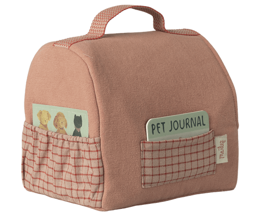 Pet Carrier in Coral - Needle and Grain