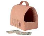 Pet Carrier in Coral - Needle and Grain