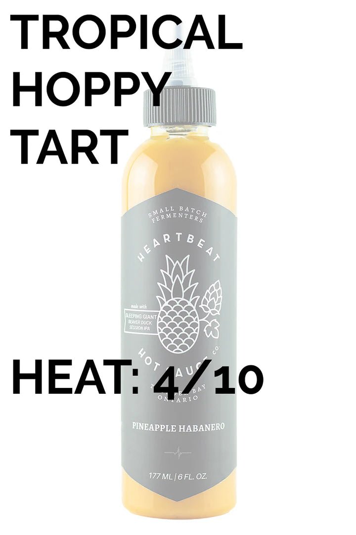 Pineapple Habanero Hot Sauce | Heartbeat Hot Sauce - Needle and Grain