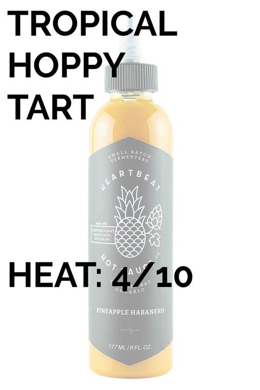 Pineapple Habanero Hot Sauce | Heartbeat Hot Sauce - Needle and Grain
