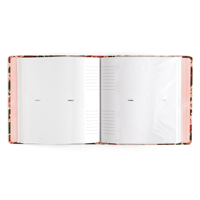 Poinsettias Heirloom Christmas Photo Album - Needle and Grain