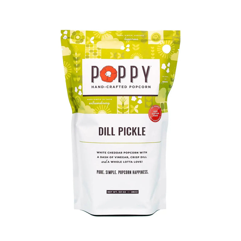 Poppy Hand - crafted Popcorn - Dill Pickle - Needle and Grain