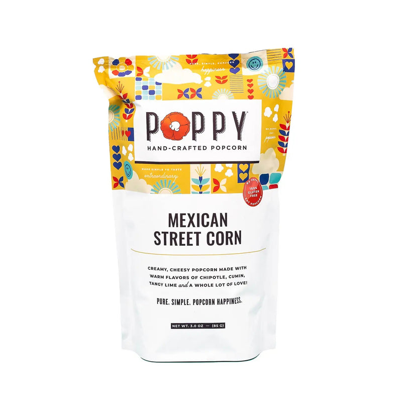 Poppy Hand - crafted Popcorn - Mexican Street Corn - Needle and Grain