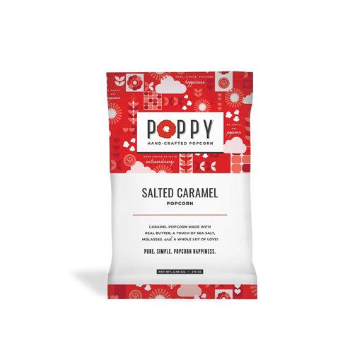 Poppy Hand - Crafted Popcorn - Salted Caramel Snack Bag - Needle and Grain