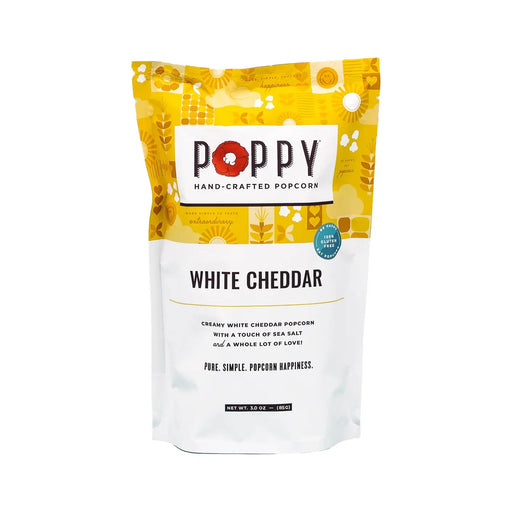 Poppy Hand - crafted Popcorn - White Cheddar - Needle and Grain