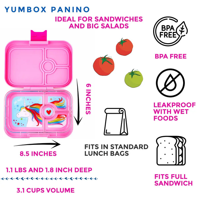 Power Pink Sandwich Friendly Yumbox