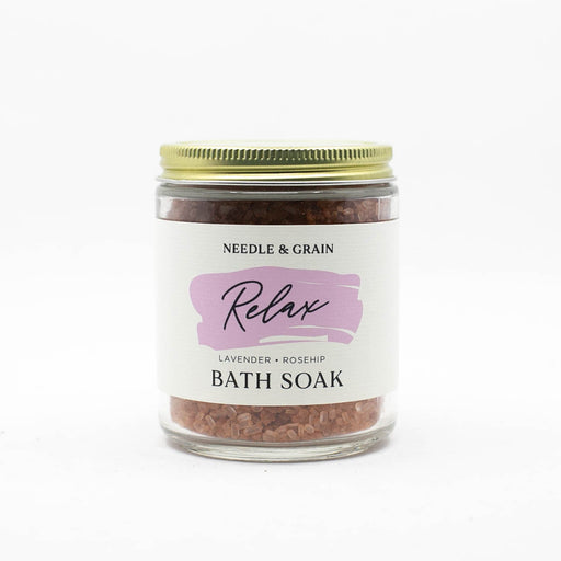 Premium Soaking Salts - Relax - Needle and Grain