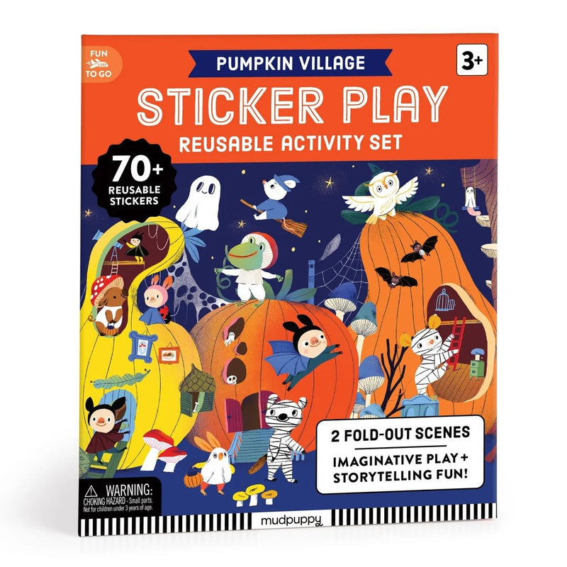 Pumpkin Village Sticker Play - Needle and Grain