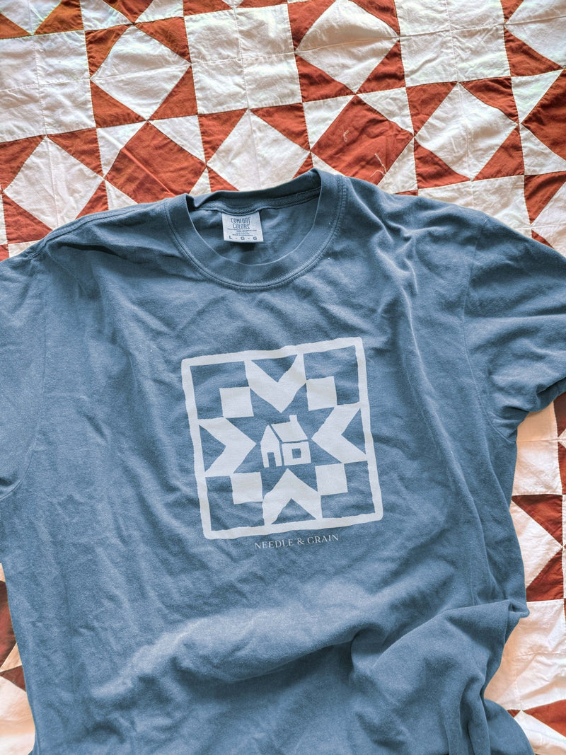 Quilted Home Tee - Needle and Grain